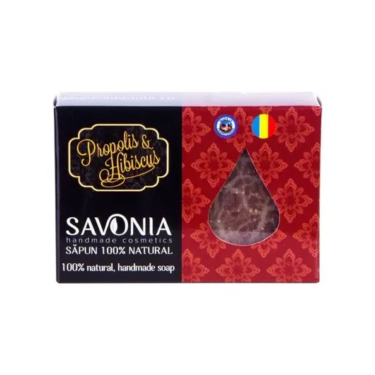 Sapun natural Savonia - Propolis si Hibiscus
