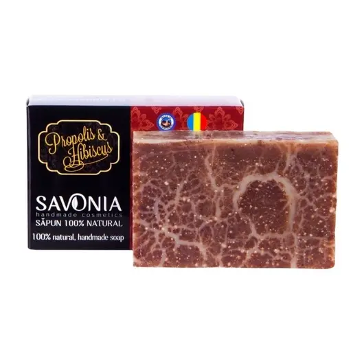 Sapun natural Savonia - Propolis si Hibiscus