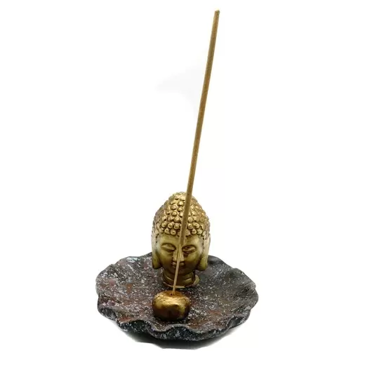 Suport din ceramica pentru ardere betisoare parfumate Buddha - model 3