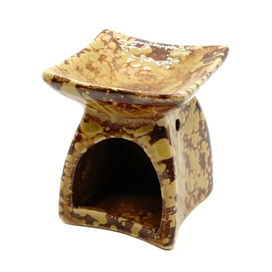 Vas aromaterapie din ceramica, cu simbol - model 2