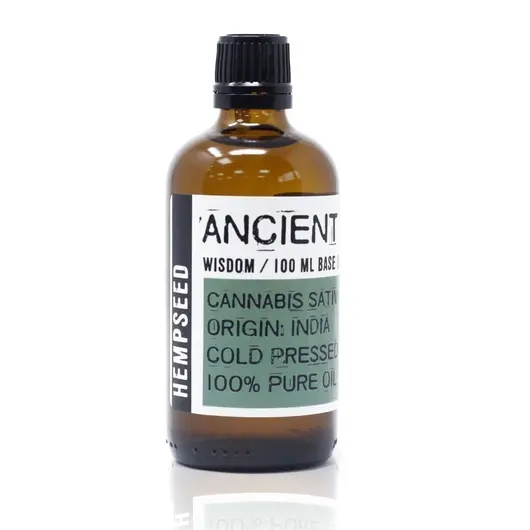 Ulei de baza 100% natural, pur, Seminte de canepa (Hempseed) 100ml