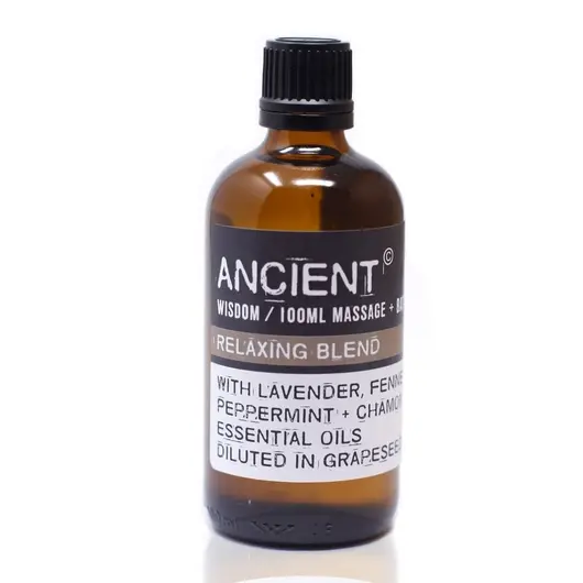 Ulei pentru masaj Ancient Wisdom, Relaxing 100ml