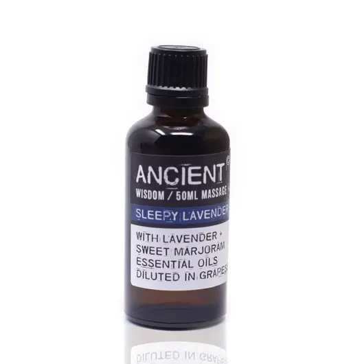 Ulei pentru masaj Ancient Wisdom, Sleepy Lavender 50ml