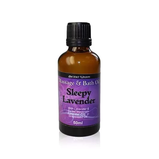 Ulei pentru masaj Ancient Wisdom, Sleepy Lavender 50ml