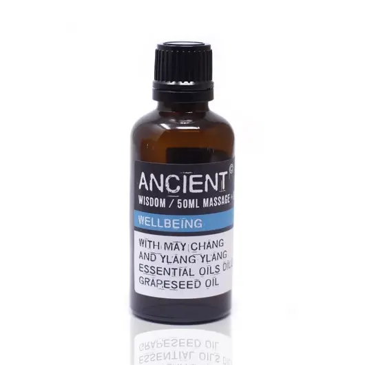 Ulei pentru masaj Ancient Wisdom, Wellbeing 50ml