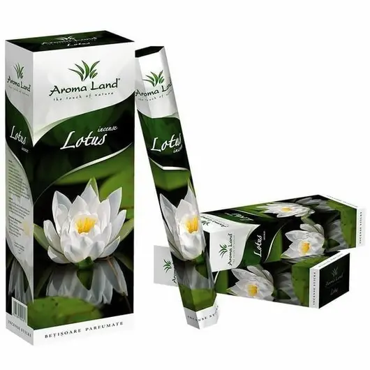 Betisoare parfumate Aroma Land Lotus 20 buc