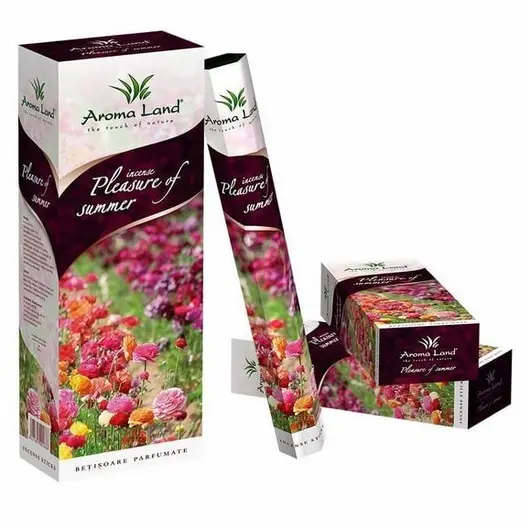 Betisoare parfumate Aroma Land Pleasure of summer 20 buc