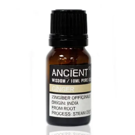 Ulei esential natural pur Ginger (Ghimbir), Ancient Wisdom 10ml