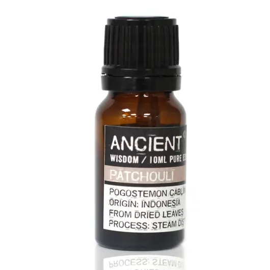Ulei esential natural pur Patchouli, Ancient Wisdom 10ml