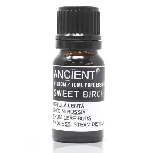 Ulei esential natural pur Sweet Birch (Mesteacan dulce), Ancient Wisdom 10ml