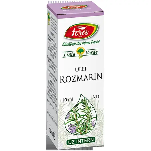 Ulei esential natural Rozmarin, Fares 10ml