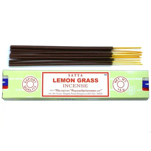 Betisoare parfumate Satya Lemongrass 15g