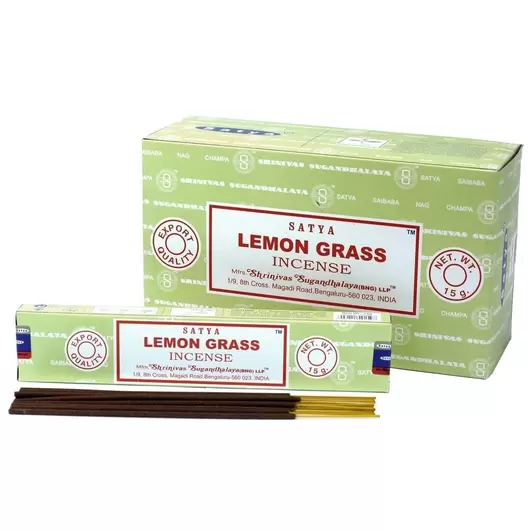 Betisoare parfumate Satya Lemongrass 15g