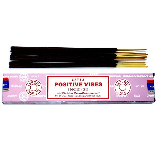 Betisoare parfumate Satya Positive Vibes 15g