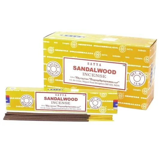 Betisoare parfumate Satya Sandalwood 15g