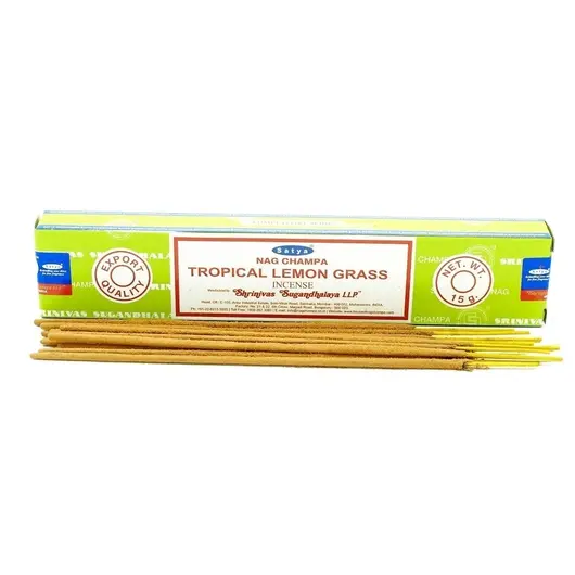 Betisoare parfumate Satya Tropical Lemongrass 15g