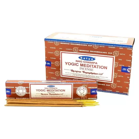 Betisoare parfumate Satya Yogic Meditation 15g