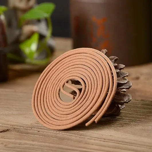 Betisoare parfumate spirala HEM - Sandalwood 10 buc (Incense coils)