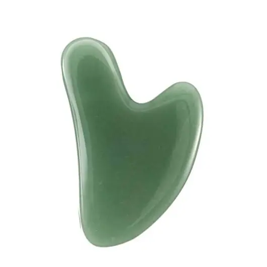 Piatra Gua Sha din Aventurin pentru masaj - 8cm
