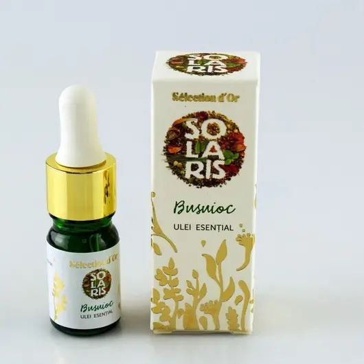 Ulei esential Busuioc, Solaris - premium selection D'Or 5ml