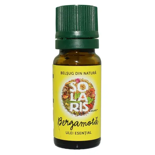 Ulei esential natural Bergamota, Solaris 10ml