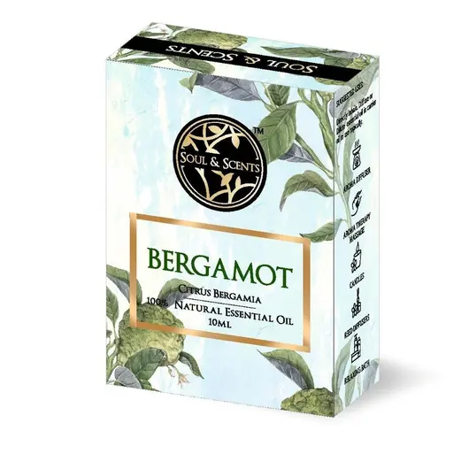 Ulei esential natural Bergamota, Soul and Scents 10ml