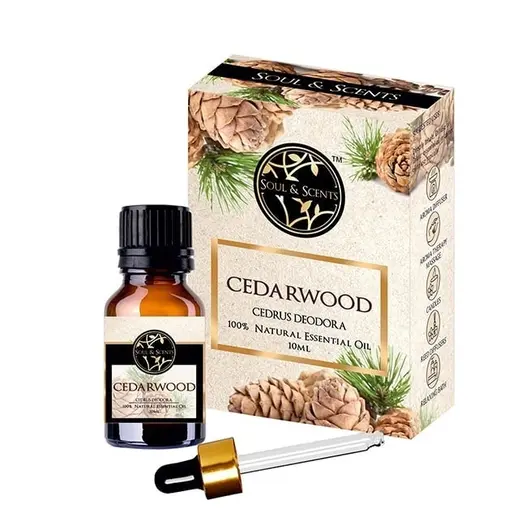 Ulei esential natural Cedru (Cedarwood), Soul and Scents 10ml