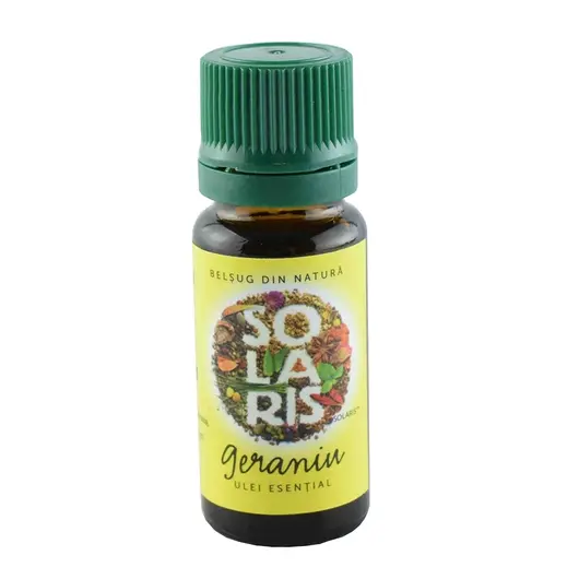 Ulei esential natural Geraniu, Solaris 10ml
