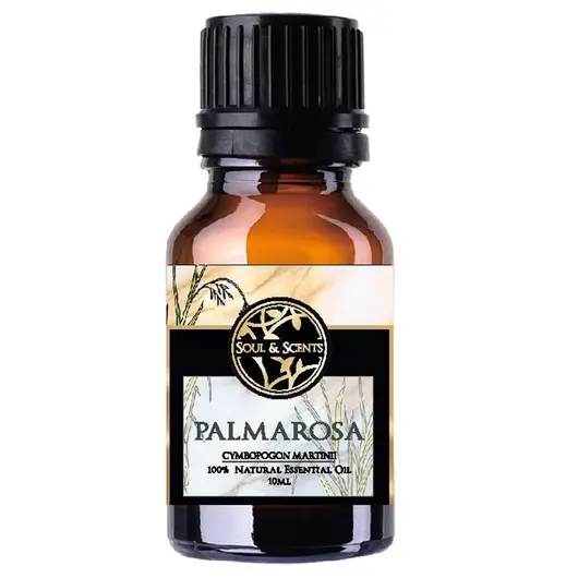 Ulei esential natural Palmarosa, Soul and Scents 10ml