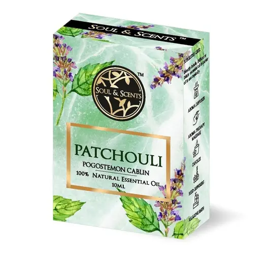 Ulei esential natural Patchouli, Soul and Scents 10ml