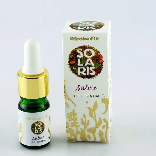 Ulei esential Salvie, Solaris - premium selection D'Or 5ml