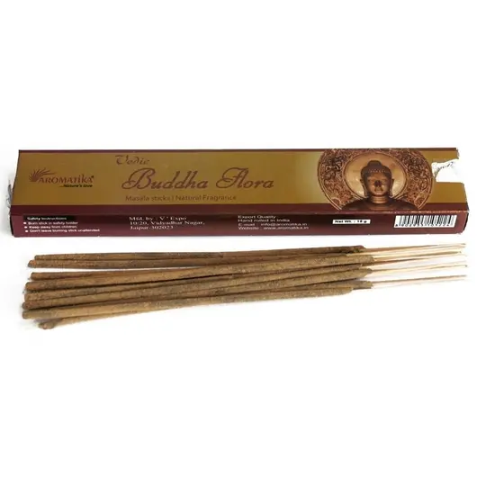 Betisoare parfumate Aromatika Vedic - Buddha Flora 15g