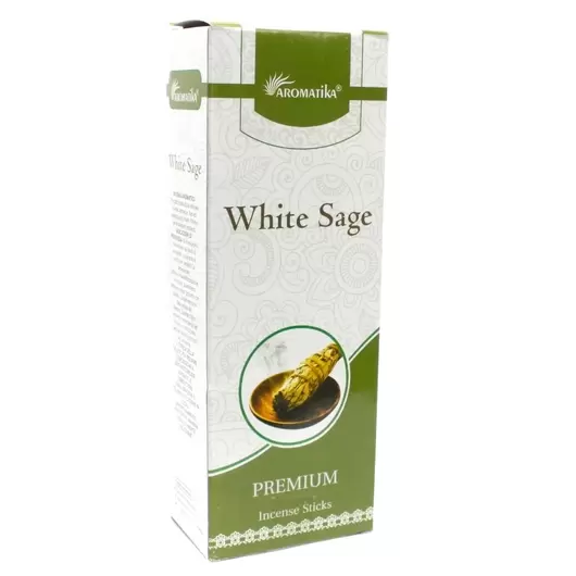 Betisoare parfumate Aromatika White Sage - 20 buc