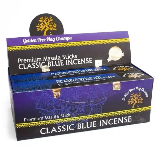 Betisoare parfumate Golden Tree - Classic Blue 15g