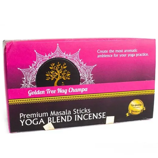 Betisoare parfumate Golden Tree - Yoga Blend 15g