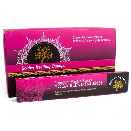 Betisoare parfumate Golden Tree - Yoga Blend 15g