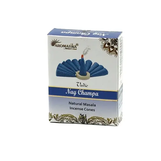 Conuri parfumate fumigatie Aromatika - Nag Champa 10 buc