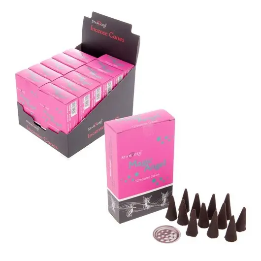 Conuri parfumate fumigatie Stamford Angel - Magic 12 buc, imagine 2
