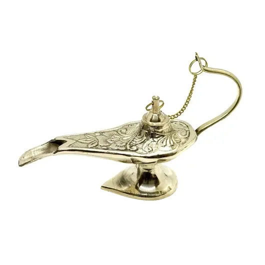 Lampa lui Aladin din alama, mare - 14cm