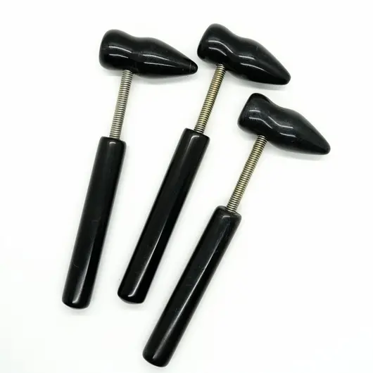 Ciocanel din piatra naturala Bian pentru masaj - 16,5cm, model 1