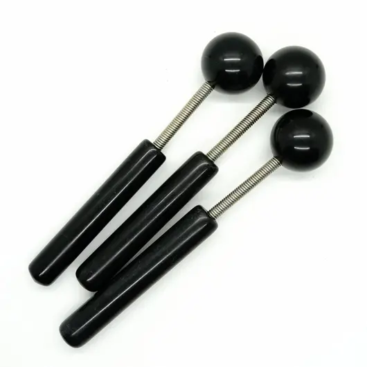 Ciocanel din piatra naturala Bian pentru masaj - 16,5cm, model 2