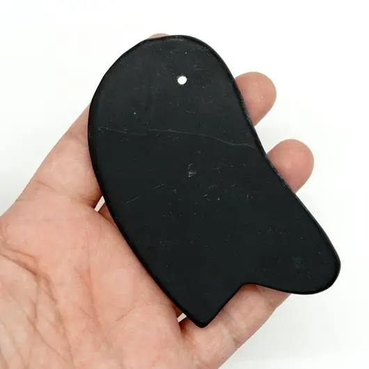 Piatra naturala Bian pentru masaj - 10,4cm, model 5
