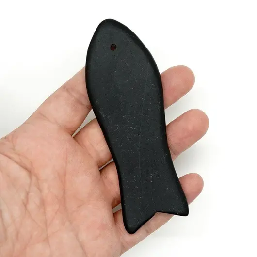 Piatra naturala Bian pentru masaj - 11cm, model 2