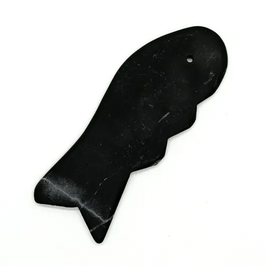 Piatra naturala Bian pentru masaj - 12cm, model 1