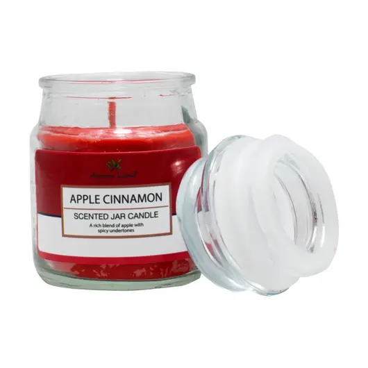 Lumanare parfumata borcan Mar si Scortisoara, Aromaland, 220g