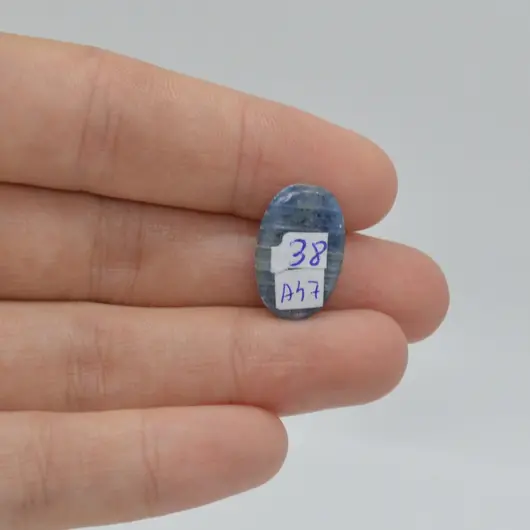 Cabochon kianit 18x12x5mm A47, imagine 2