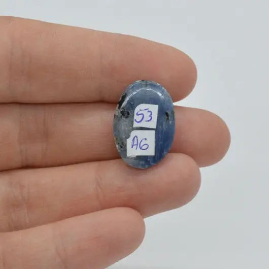 Cabochon kianit 19x14x6mm A6, imagine 2