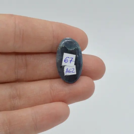 Cabochon kianit 23x13x6mm A62, imagine 2