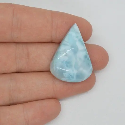 Cabochon larimar 29x21x7mm A21