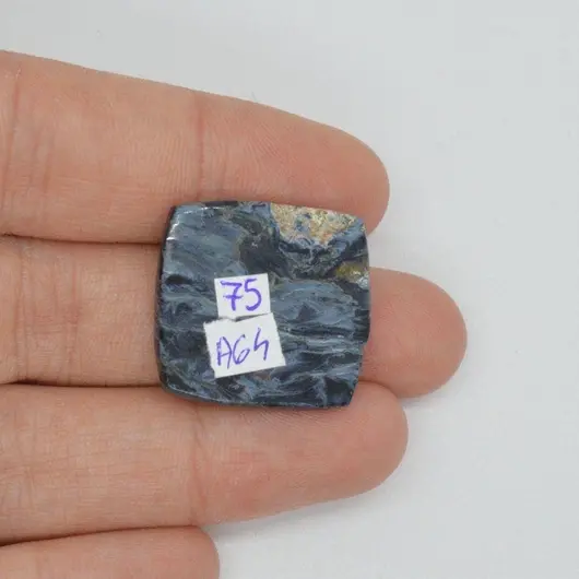 Cabochon pietersit A+ 23x21x4mm A64, imagine 2